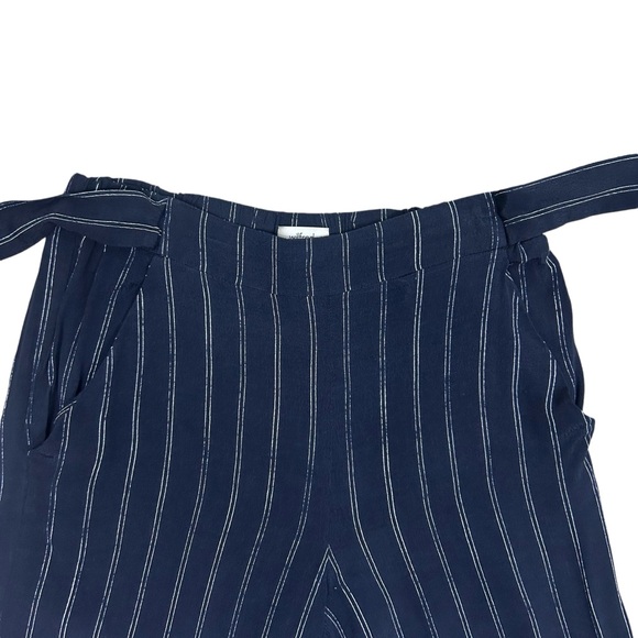 Aritzia Wilfred Faun Wide Leg Pants MED High Waist Pull-On Lagenlook Cottagecore - Picture 9 of 16